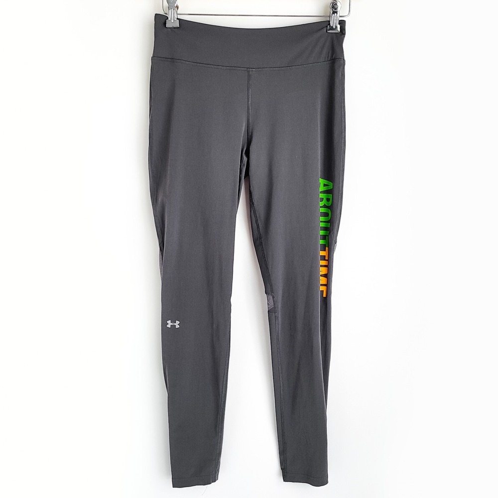 Under Armour Athletic Leggings Womens Missing Size Tag S/M? Style #1250010